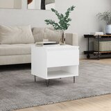 vidaXL Stolić za kavu bijeli 50 x 46 x 50 cm od konstruiranog drva Cijene