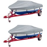  Navlake za brod 2 kom sive duljina 427 - 488 cm širina 173 cm | shoptok.hr