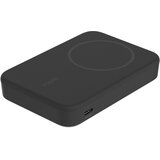 Belkin MagSafe Qi2 8000mAh 15W baterija z vgrajenim držalom, Črna, (5000190939) Cene