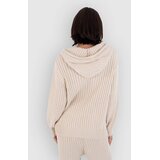 Hurley Lane Way Rib Knit Pulover s kapuco pearl ivory | Shoptok.si