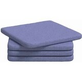  Jastučići za sjedenje 4 pcs Traper plava 40 x 40 x 3 cm tkanina | Eponuda.ba