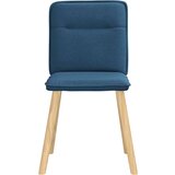  Jedilni stoli 6 kosov modro blago, (21822515) | Shoptok.si