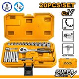 Ingco SET GEDORA 1/4 20/1 HKTS14201 Cijene