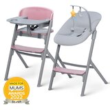 Kinderkraft hranilica LIVY roza + njihaljka CALMEE, siva | Eponuda.ba