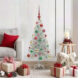  Božićno drvce Srebrno 120 cm PET | shoptok.hr