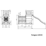 Fungoo Set LOCO - drveno dječje igralište | shoptok.hr