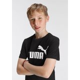 Puma Majica 'Essentials' crna / bijela | shoptok.hr