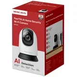 Wi Fi kamera MC230 Pan/Tilt AI Home Security, 3K rezolucija, 2880×1620, mikrofon i zvučnik, Bijela