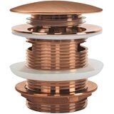 Rea Klik-Klak s prelivom polnilnik za kopalno kad Brush Copper 6cm | Shoptok.si