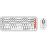 Logitech POP Icon Combo bel brezžični komplet tipkovnice in miške s slovenskimi tipkami | Shoptok.si