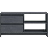 vidaXL TV omarica siva 80x31x39 cm trdna borovina | Shoptok.si
