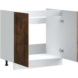 vidaXL Osnovna omarica za umivalnik Kalmar dimljen hrast 80x46x81,5cm | Shoptok.si