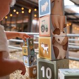Little Dutch® piramida za slaganje - kocke, Little Farm | shoptok.hr