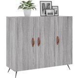  Komoda boja hrasta sonome 90 x 34 x 80 cm konstruirano drvo | shoptok.hr