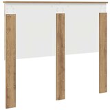  Vzglavje z vzglavjem Umetni hrast 135 cm Konstruiran les, (5000110452) | Shoptok.si