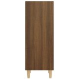  Komoda rjavi hrast 34,5x32,5x90 cm konstruiran les, (20654774) | Shoptok.si