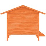  Kućica za pse smeđa 159 x 120 x 88,5 cm od masivne borovine | shoptok.hr