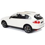  Auto na daljinsko upravljanje Porsche Cayenne Turbo Rastar 1:14 - bijeli | Shoptok.si