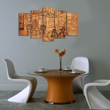 Wallity Set Slika 5ABSMDF-95, 5 Delova | ePonuda.com