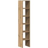 vidaXL Police za knjige 2 kom složive 30x30x80 cm konstruirano drvo | shoptok.hr