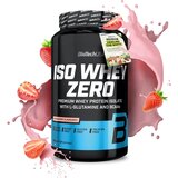 Biotechusa iso whey zero - premium proteinski prašak sa 25g proteina po serviranju - jagoda 500g