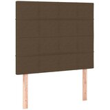  s oprugama i madracem tamnosmeđi 100 x 200 cm od tkanine | shoptok.hr