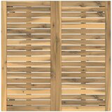  Stol za večeru u vrtu Bijela i crna 80 x 80,5 x 75 cm | shoptok.hr