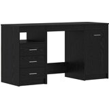  Stol 2 pcs Crni hrast 140 x 50 x 76 cm Konstruirano drvo | shoptok.hr