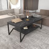 Woody Fashion Flora - Black Black Coffee Table