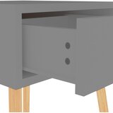  Noćni ormarići 2 kom sivi 40 x 40 x 56 cm konstruirano drvo | shoptok.hr