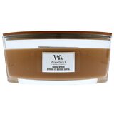 WoodWick Santal Myrrh mirisna svijeća s drvenim fitiljem (hearthwick) 453,6 g | shoptok.hr