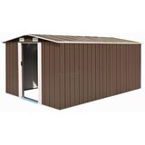 Furnova Vrtna lopa 257x392x181 cm kovinska rjava, (21912816) | Shoptok.si