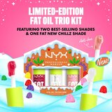 NYX Professional Makeup Gingerbaddie Land Fat Oil poklon set za usne | shoptok.hr