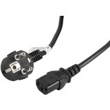 Lanberg CA-C13C-11CC-0050-BK power cable Black 5 m C13 coupler CEE7 /7 | shoptok.hr