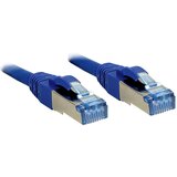 Lindy 47149 RJ45 omrežni kabel\, Patch kabel CAT 6a S/FTP 2.00 m modra 1 kos, (20419763) | Shoptok.si