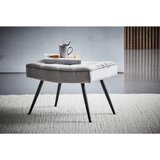 XORA TABURE, kovina, tekstil siva, črna | Shoptok.si