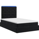  Krevet od pjene s madracem i LED-om Crna 120 x 200 cm Bar&amp;scaron;un Slike