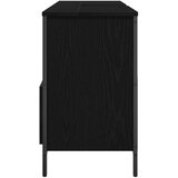  Kupaonski ormarić za umivaonik s ladicama 90x34,5x60 cm Crna | shoptok.hr