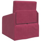  Floor Sofa Bed 2-in-1 Bordo 65x80x83 cm Žamet, (22110746) | Shoptok.si