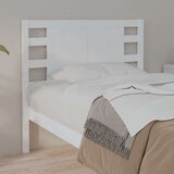  Uzglavlje bijelo 81 x 4 x 100 cm od masivne borovine | shoptok.hr