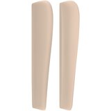  Uzglavlje s ušima boja cappuccina 147x23x118/128cm umjetna koža | shoptok.hr