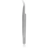 Eyelash Tweezers Curved pripomoček za nanos umetnih trepalnic 1 kos