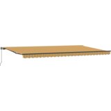  Ručno uvlačiva tenda prugasta 600x300 cm | shoptok.hr