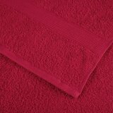  Ručnici SOLUND 4 kom crveni 100 x 200 cm 600 gsm | shoptok.hr