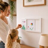 Wallxpert ram za dečije crteže ART-FR-100, 25 x 34 cm, beli Cene