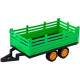 Traktor s prikolicom na daljinsko upravljanje - 48 cm - zeleno | Shoptok.si