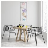 WALLXPERT Zidna dekoracija Dream - 1, 32 x 5 x 90 cm, Crna | Eponuda.ba