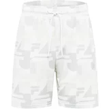 Fila Sportske hlače 'RIWNE' siva / svijetlosiva / bijela