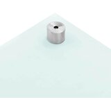  Kuhinjski zid 2 pcs Bijelo 100 x 60 cm Staklo otporno na udarce | shoptok.hr