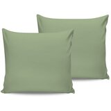 Light green green pillowcase set (2 pieces) (de) Cene